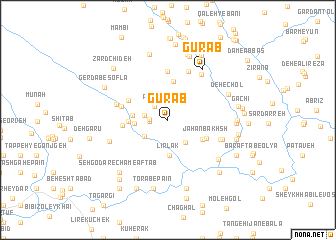 map of Gūrāb