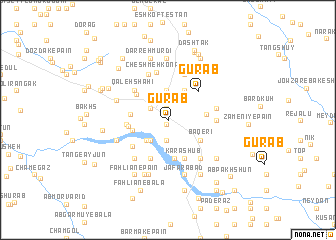 map of Gūrāb