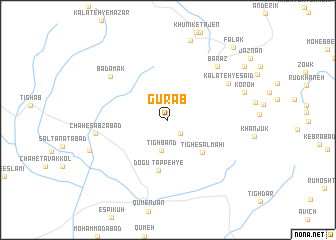 map of Gūrāb