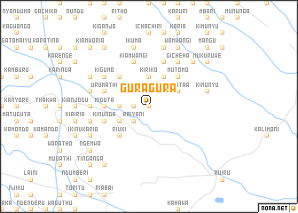 map of Gura Gura