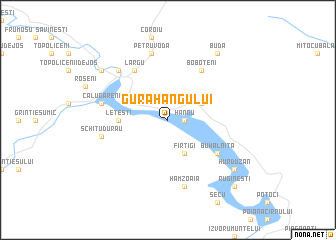 map of Gura Hangului