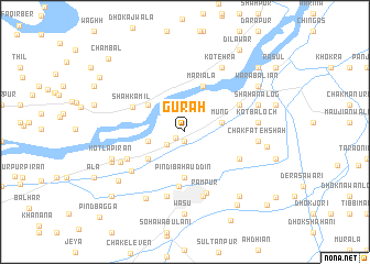 map of Gurah