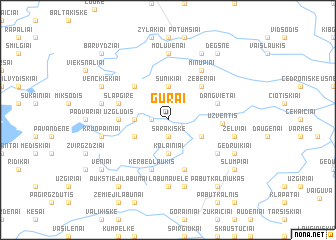 map of Gurai