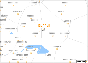 map of Guraji