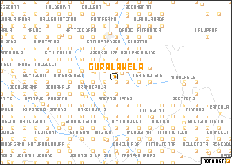 map of Guralawela