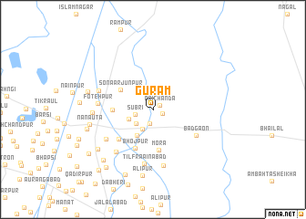 map of Guram