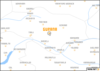 map of Gürana