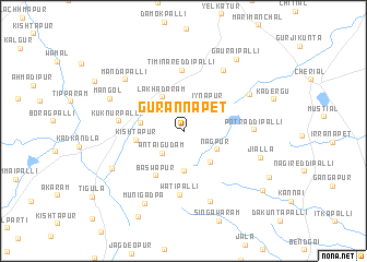 map of Gurannapet