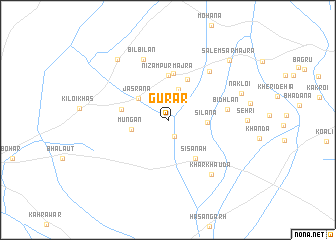 map of Gurar