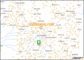 map of Gura Shiviliyān