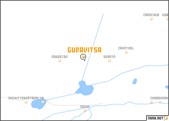 map of Guravitsa