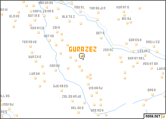 map of Gurazez