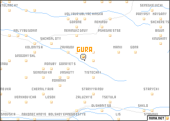 map of Gura