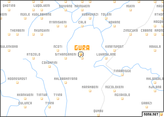 map of Gura