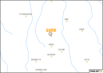 map of Gura