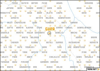 map of Gura