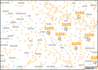 map of Gura