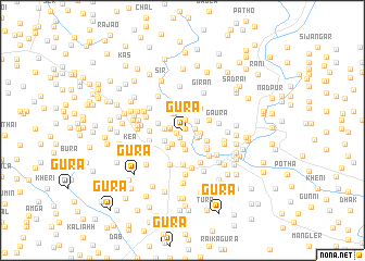 map of Gura