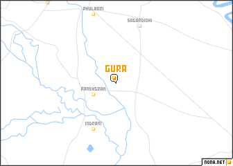 map of Gura