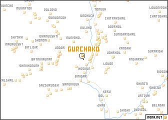 map of Gurchako
