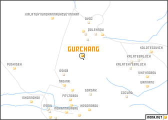 map of Gūr Chang