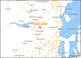 map of Gurchāni