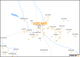 map of Gūrchārī