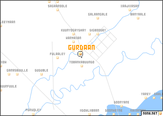 map of Gurdaan