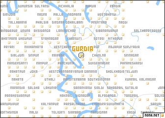 map of Gurdia