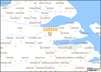 map of Gurede