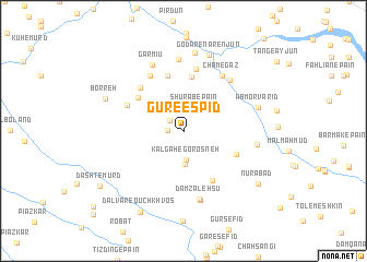 map of Gūr-e Espīd