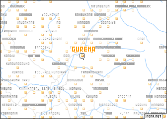 map of Gurema