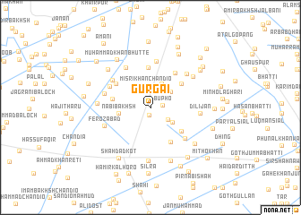 map of Gurgai