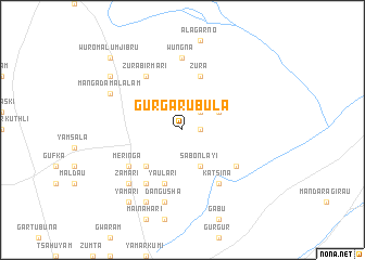 map of Gur Garubula