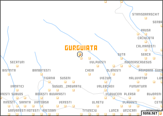 map of Gurguiata