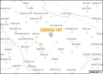 map of Gurgulyat