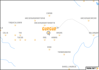 map of Gurgur