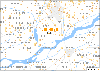 map of Gurhāya