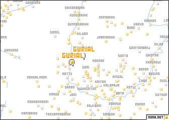 map of Guriāl