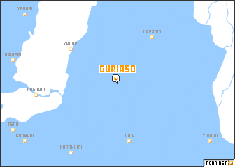 map of Guriaso