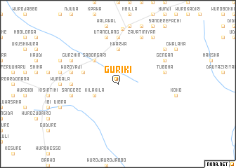 map of Guriki