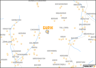 map of Gūrīk