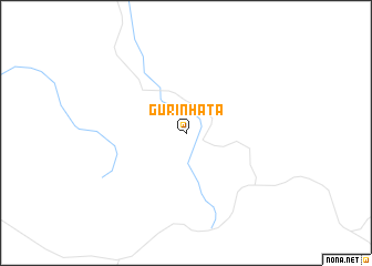 map of Gurinhatã