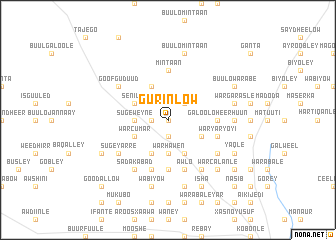 map of Gurinlow