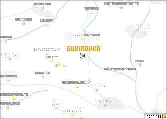 map of Gurinovka