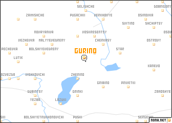 map of Gurino
