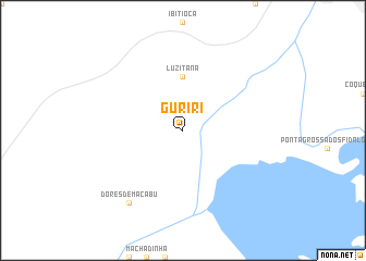 map of Guriri