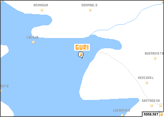 map of Guri