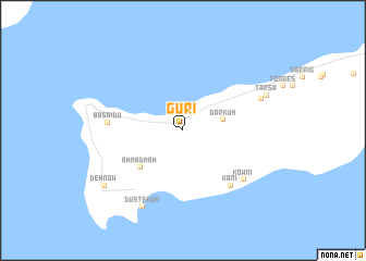 map of Gūrī