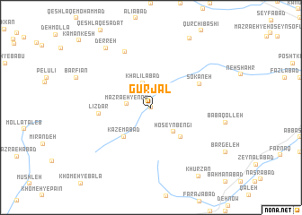 map of Gūr Jal